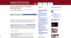 Desktop Screenshot of identitytheftsecrets.com